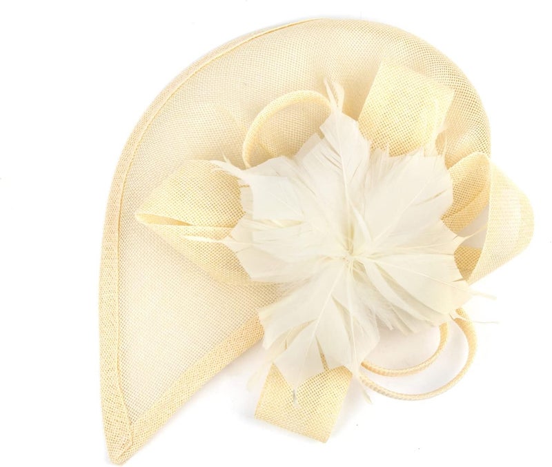 DRESHOW قبعات فاسيناتور للنساء قبعة حفلة شاي قبعة عتيقة على شكل علبة رأس رباط للشرب - Image 5